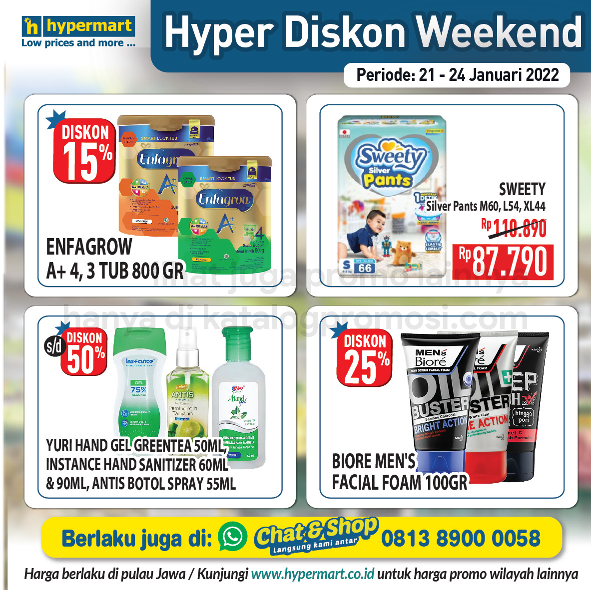 Promo Hypermart JSM Katalog Weekend periode 21-24 Januari 2022