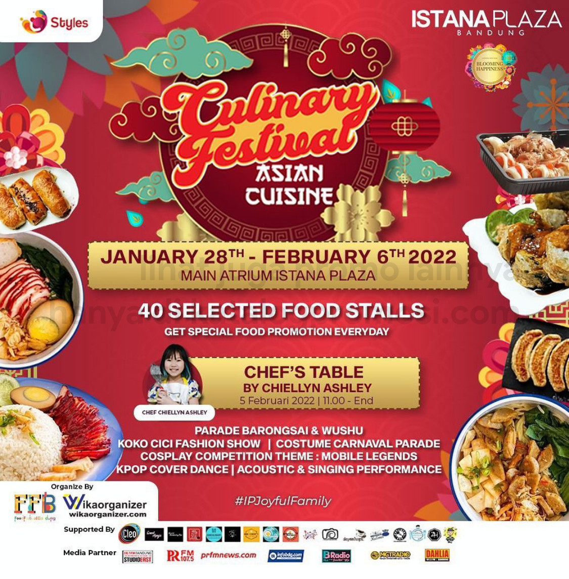 ISTANA PLAZA prersent Culinary Festival "Asian Cuisine"