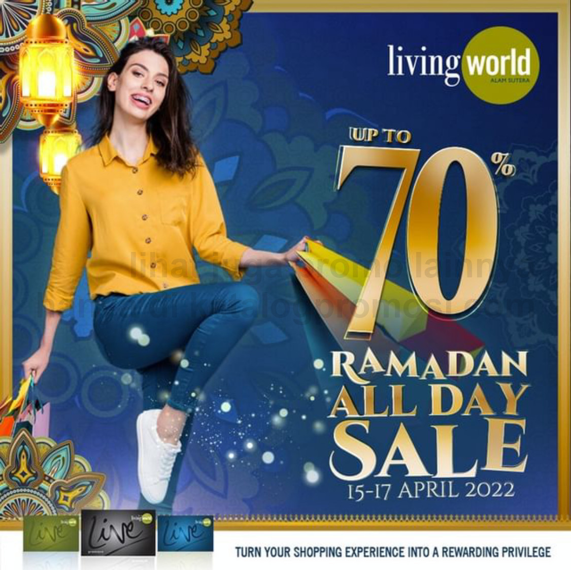 LIVING WORLD ALAM SUTERA RAMADAN ALL DAY SALE UP TO 70% off