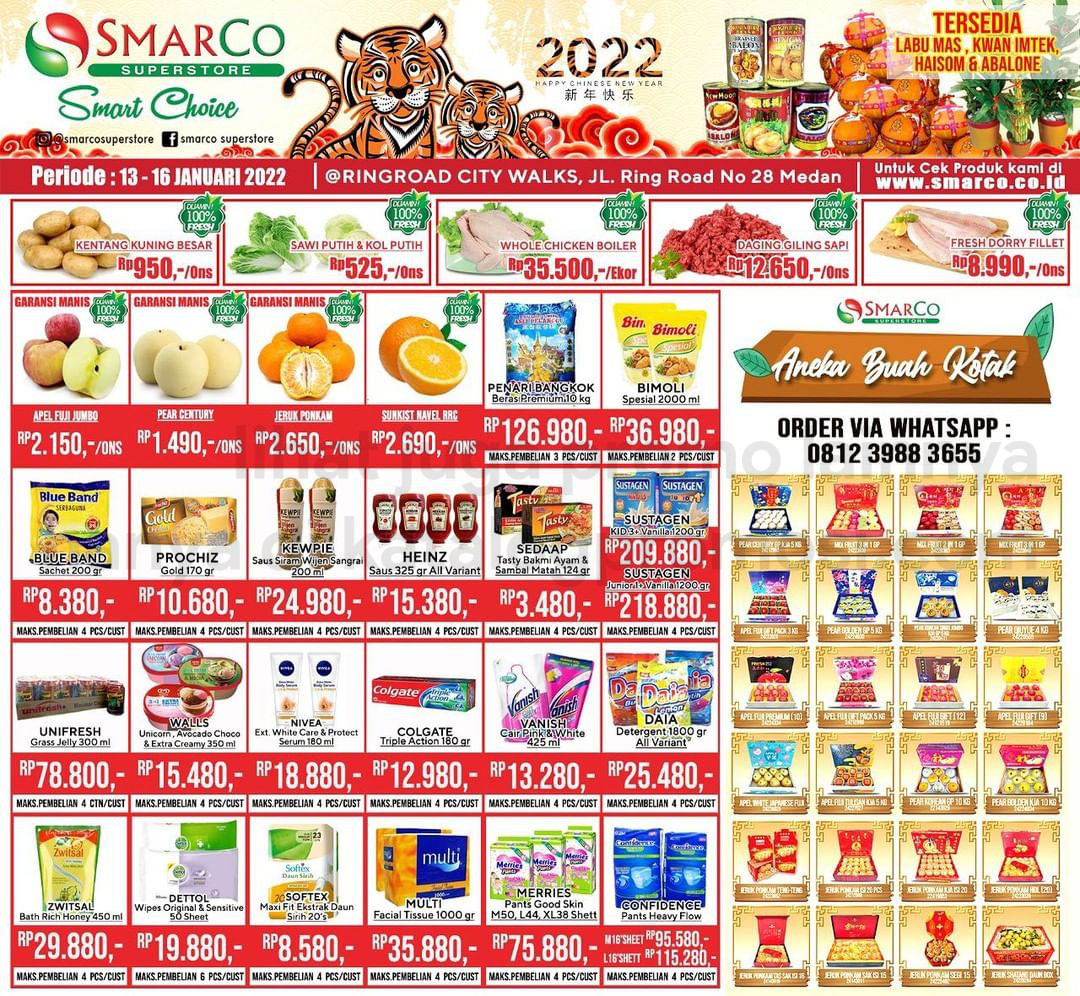 Promo SmarCo Superstore Katalog Weekend JSM periode 13-16 Januari 2022