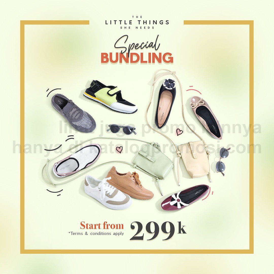 Promo The Little Things She Needs Special Bundling - Harga Spesial Paket 2 Produk mulai Rp. 299.000