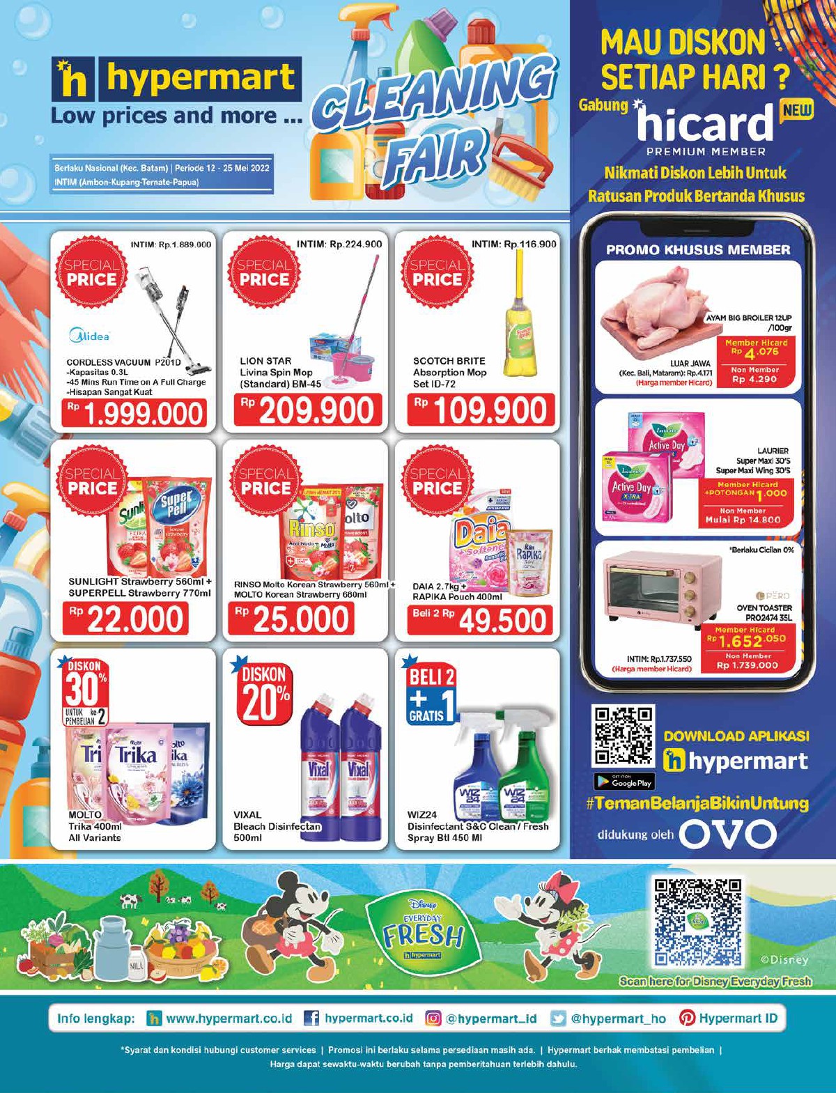 Promo Hypermart Katalog Belanja Mingguan periode 12-25 Mei 2022