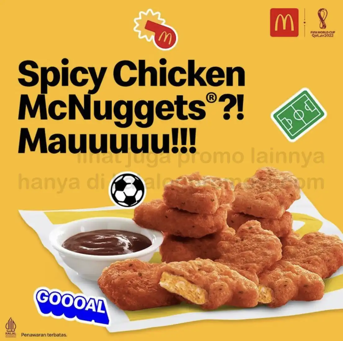 BARU ! McDonalds Spicy Chicken McNuggets 