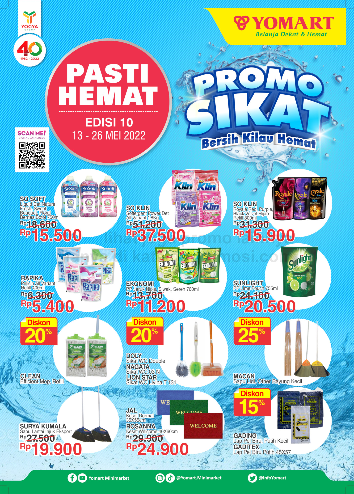 Katalog Yomart Minimarket Promo Mingguan periode 13-26 Mei 2022