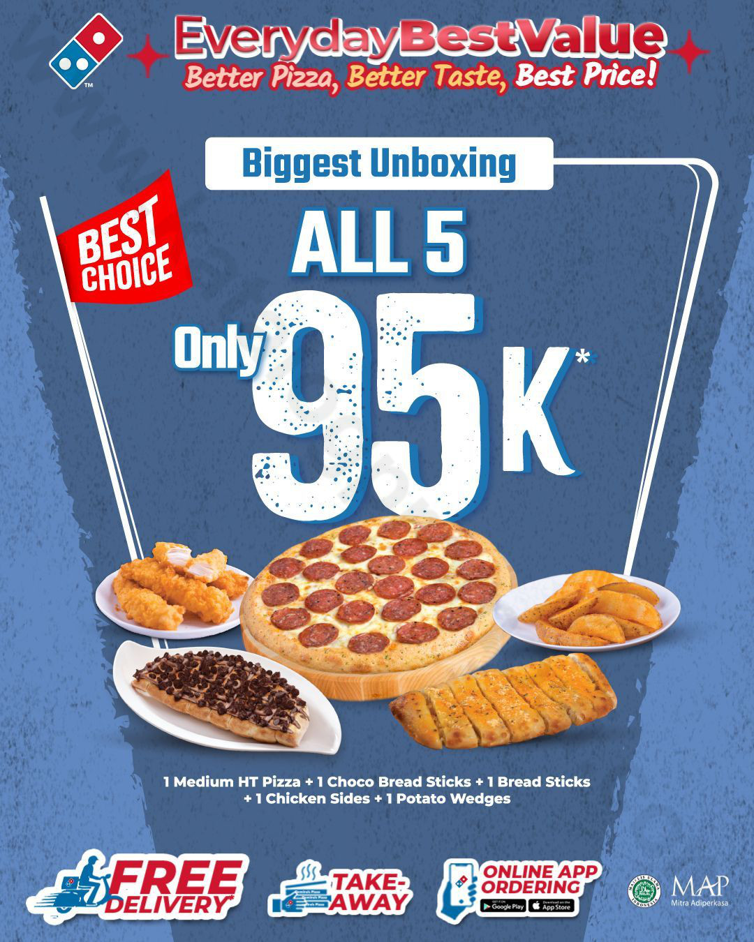 Promo Domino's Pizza AGUSTUS 2023 | Katalogpromosi.com