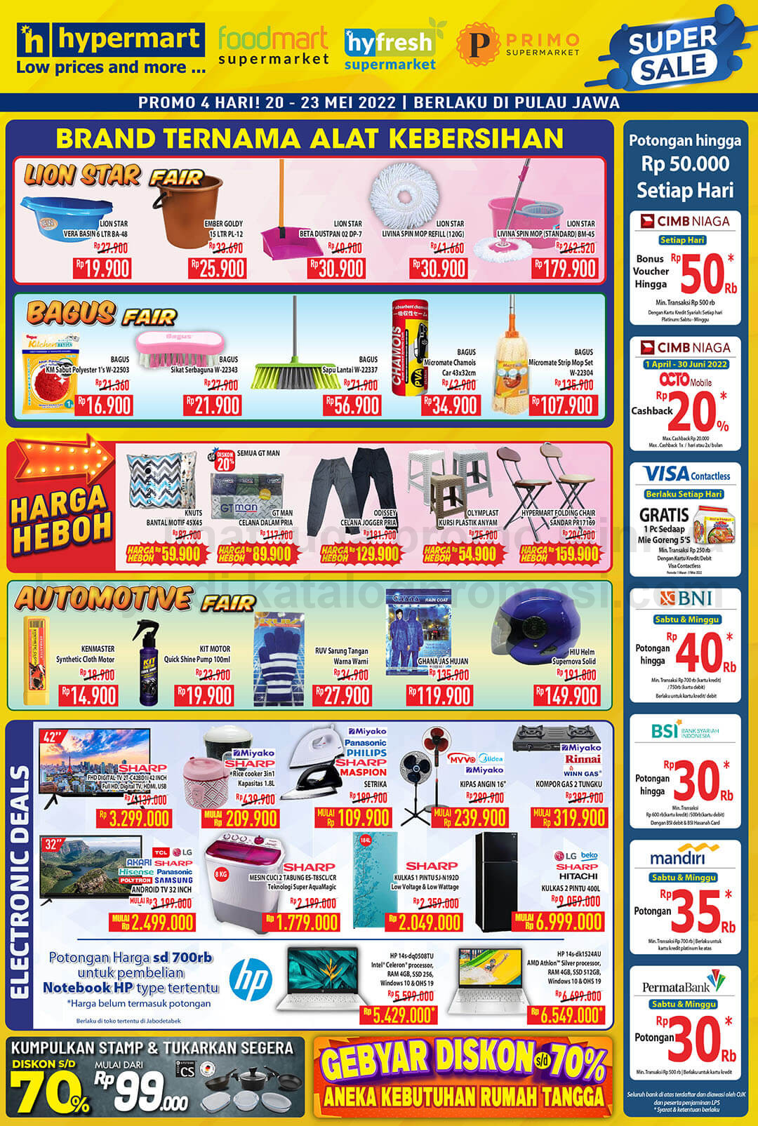 Promo Hypermart JSM Katalog Weekend periode 20-23 Mei 2022