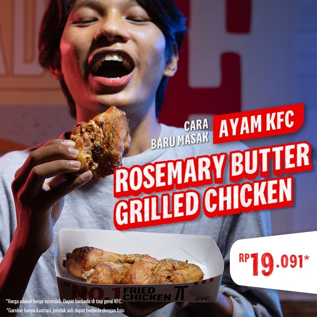 BARU! KFC Rosemary Butter Grilled chicken