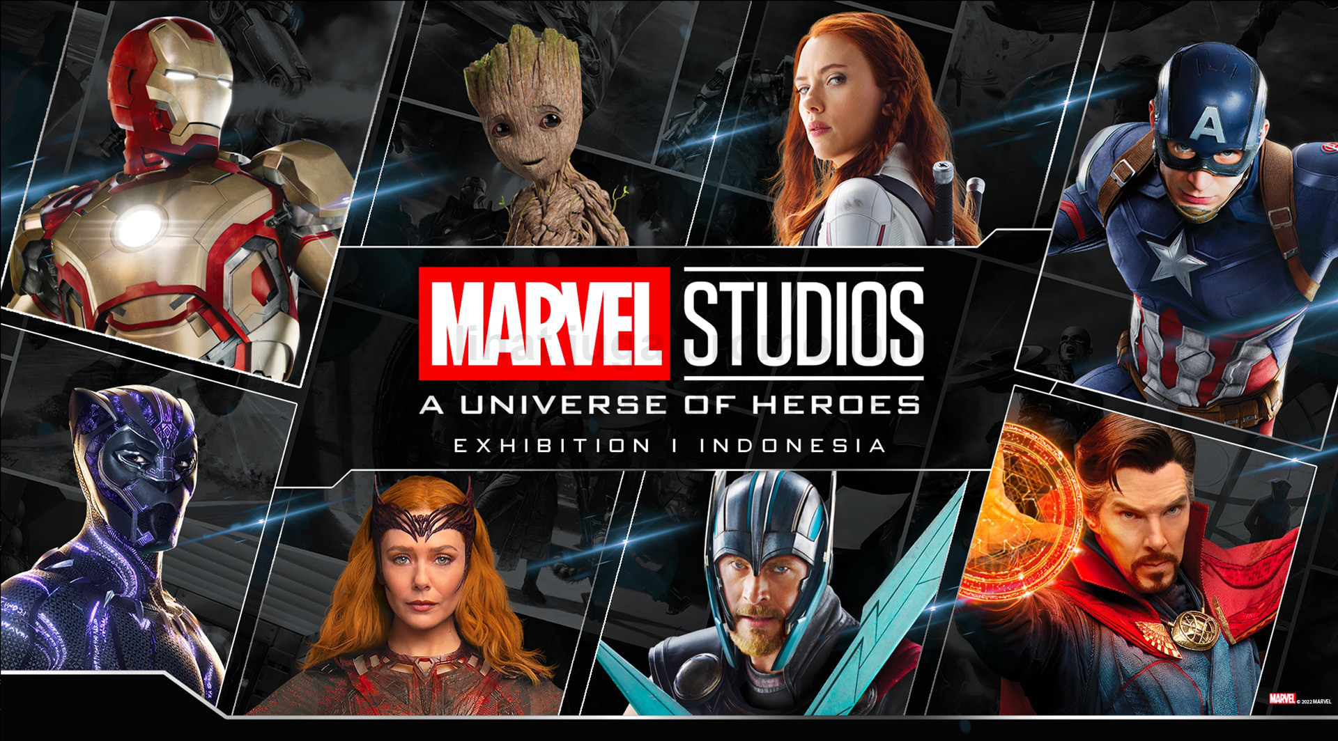 Marvel Studios: A Universe of Heroes Exhibition Indonesia di City Hall - Pondok Indah Mall 3