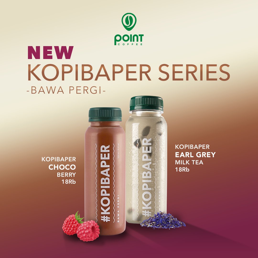 PROMO POINT COFFEE NEW KOPIBAPER Series - HARGA Spesial Rp 18.000