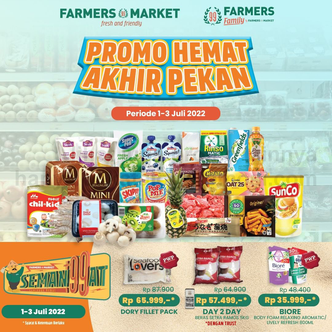 Katalog Promo Farmers Market khusus Weekend | 01-03 Juli 2022