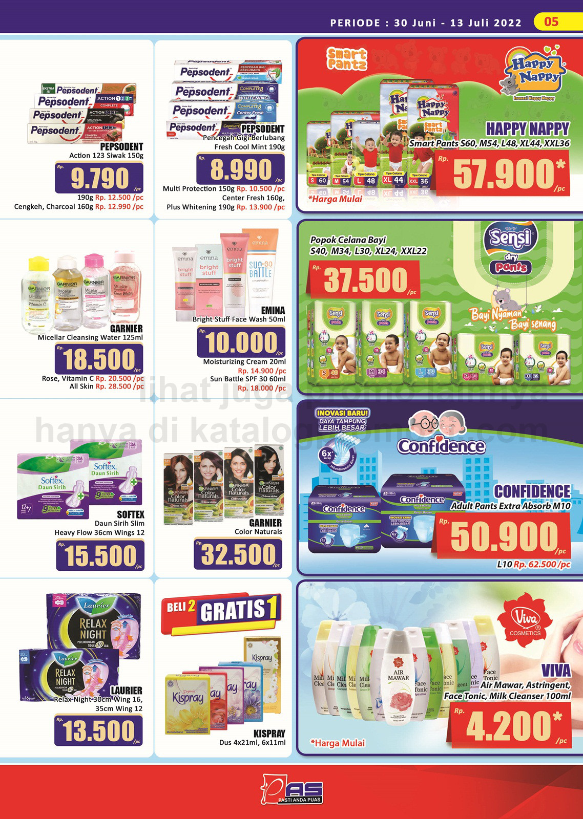 Promo Hari Hari Pasar Swalayan Katalog Mingguan Periode 30 Juni - 13 Juli 2022
