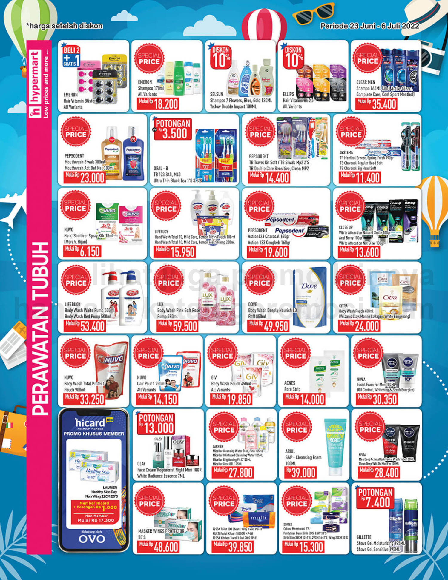 Promo Hypermart Katalog Belanja Mingguan periode 23 Juni - 06 Juli 2022