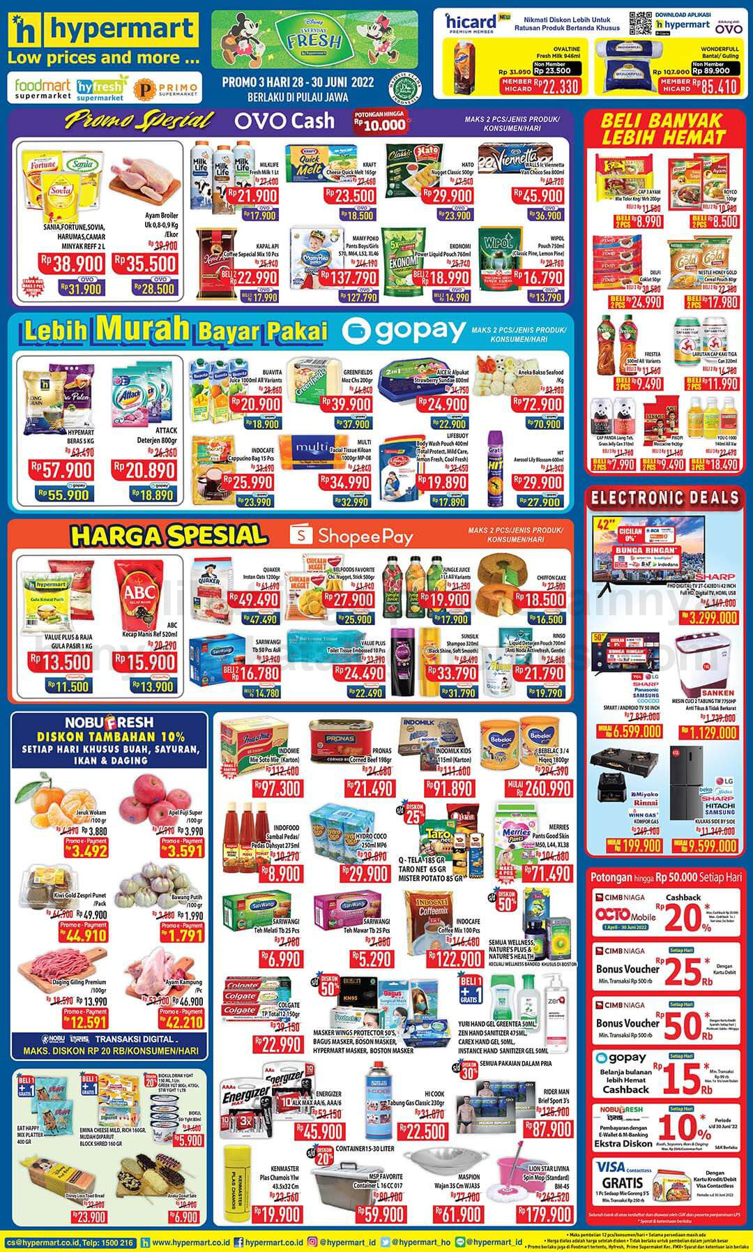 Katalog Hypermart Promo Weekday periode 28-30 JUNI 2022