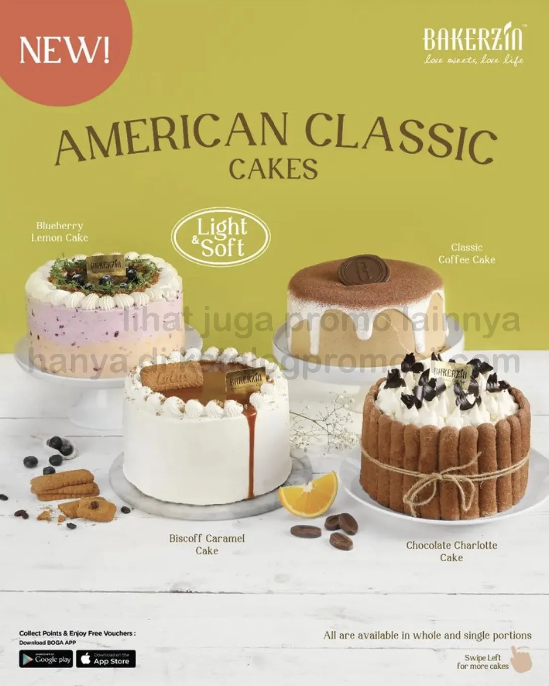 PROMO BAKERZIN NEW! American Classic Cakes