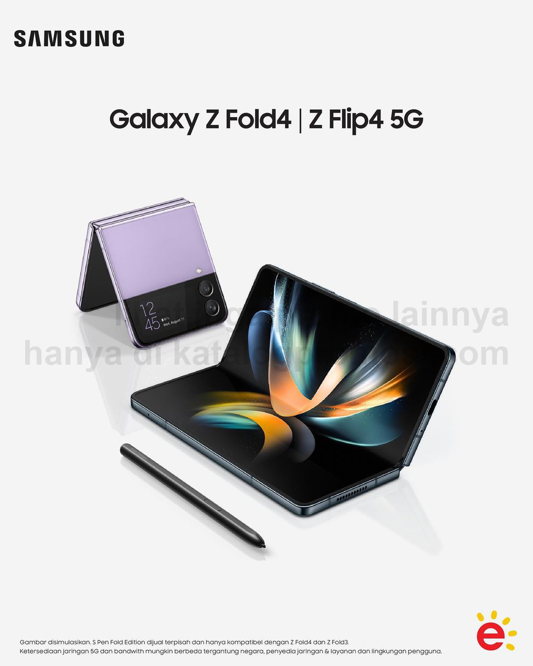 PROMO ERAFONE PRE-ORDER NOW Galaxy Z Fold4 | Flip4 5G! Nikmati penawaran terbaik senilai hingga Rp 6.239.000*