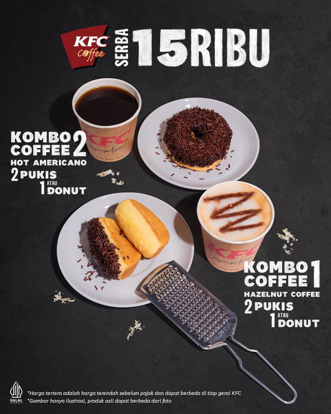 PROMO KFC Paket KFC Coffee Combo SERBA 15RIBU