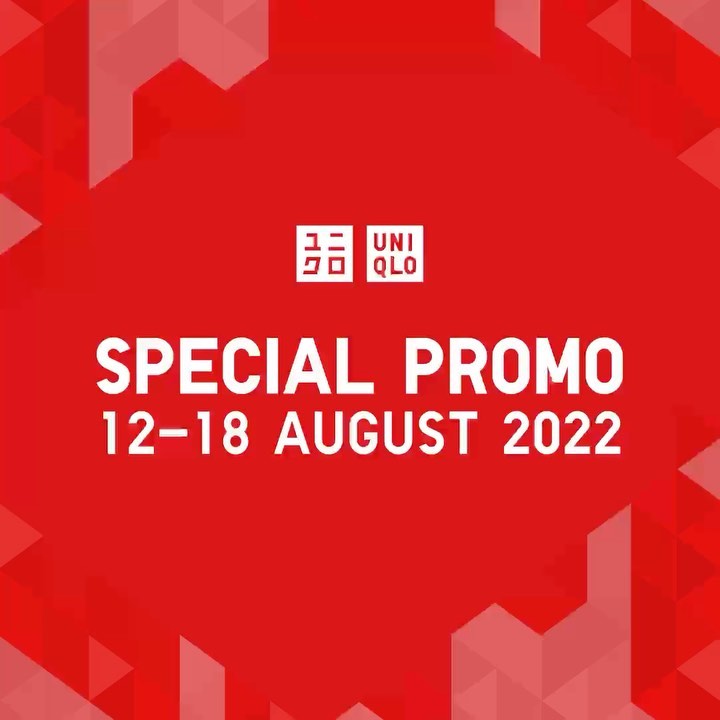 Promo UNIQLO INDEPENDENCE DAY SPECIAL periode 12-18 Agustus 2022