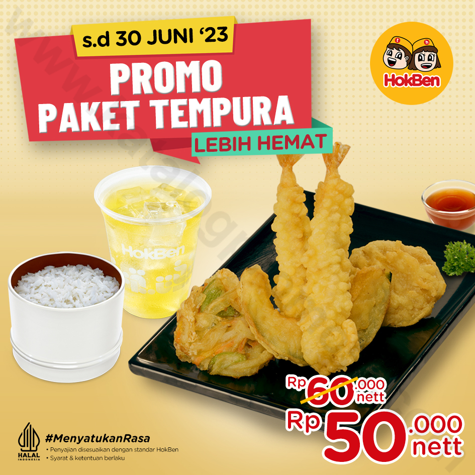 Promo HOKBEN BUNDLING TEMPURA - Harga Spesial Mulai Rp. 50RIBUAN