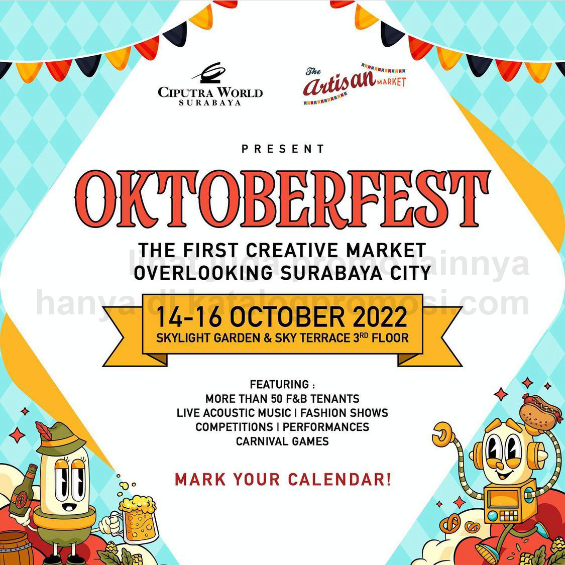 Ciputra World Surabaya and Artisan Market present OKTOBERFEST 