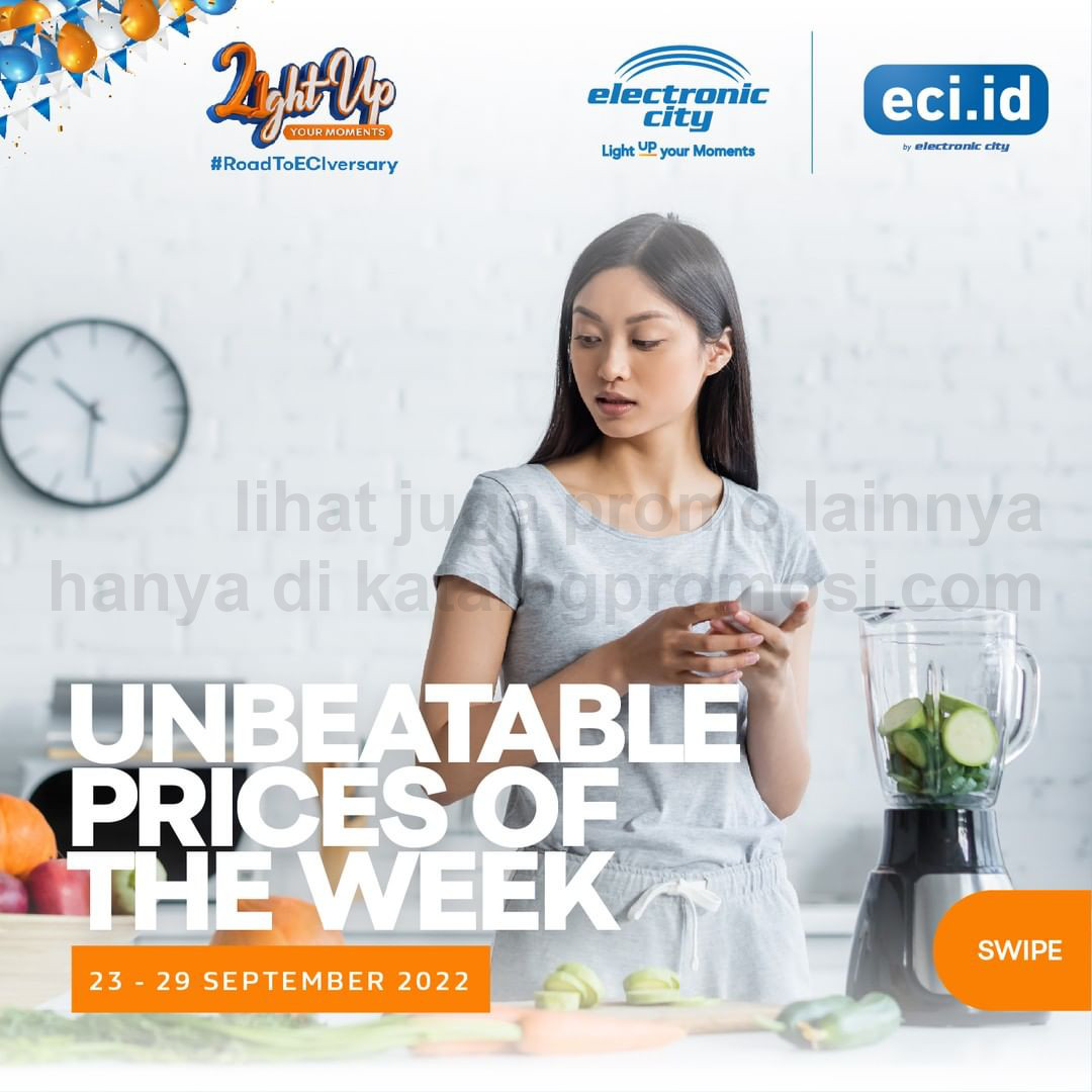 ELECTRONIC CITY Promo HOT DEAL OF THE WEEK PERIODE 23-29 September 2022