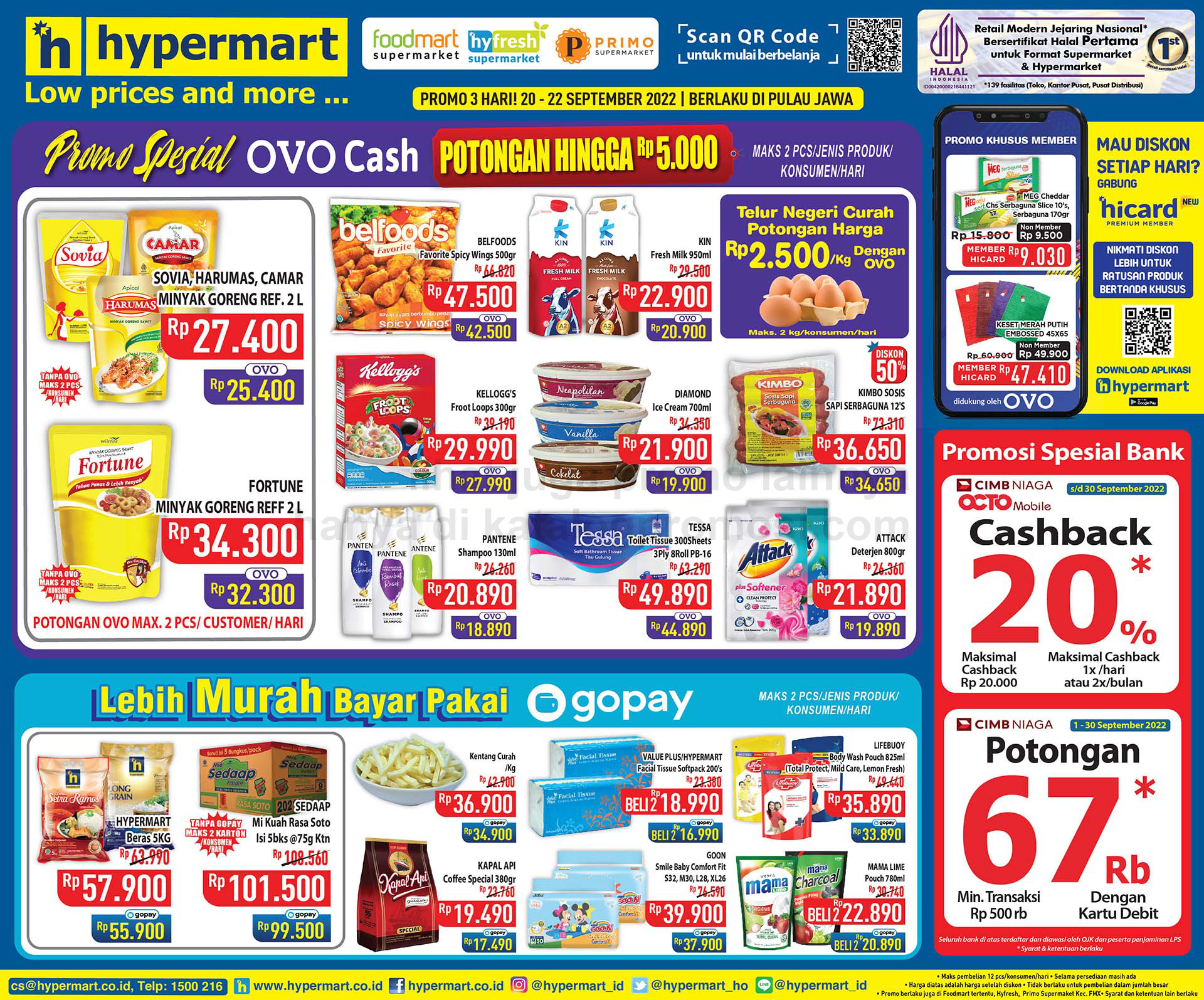 Katalog Hypermart Promo Weekday periode 20-22 September 2022