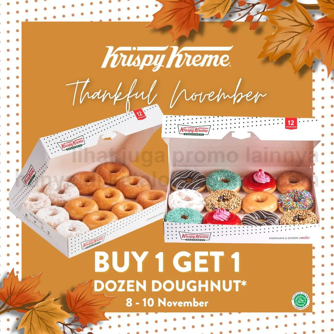 Promo Krispy Kreme FEBRUARI 2023 | Katalogpromosi.com