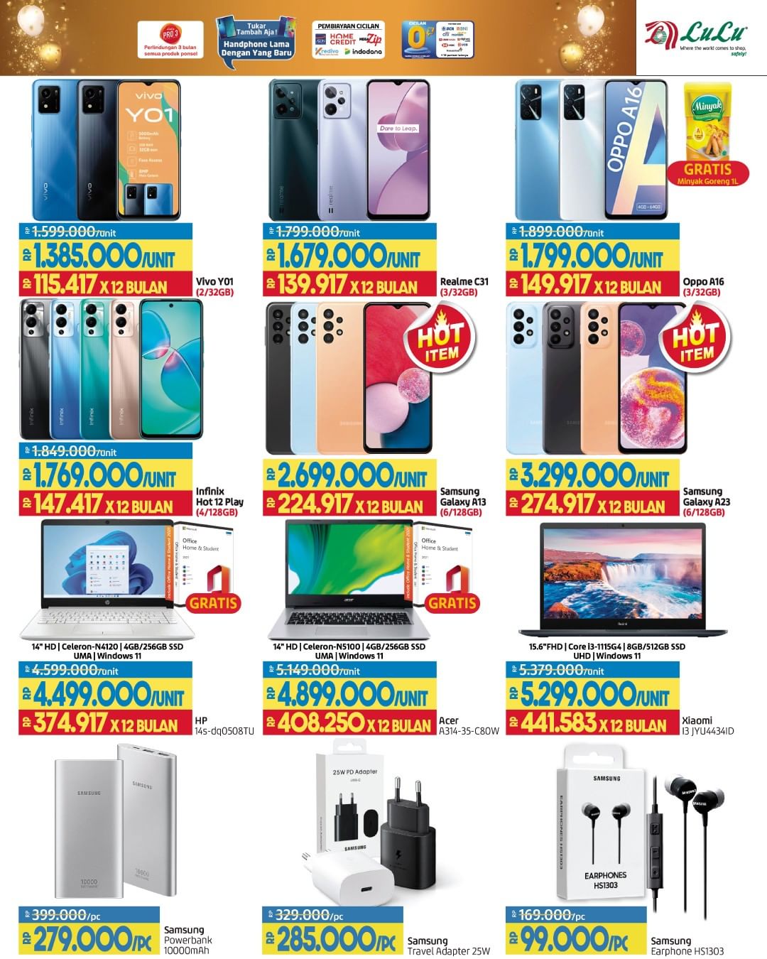 Katalog LuLu Hypermarket & Department Store 6th Anniversary! Belanja hemat HINGGA 50% periode 29 SEPTEMBER - 12 OKTOBER 2022