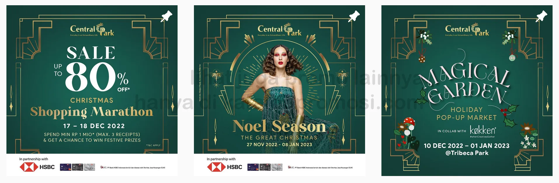Promo CENTRAL PARK NOEL SEASON “THE GREAT CHRISTMAS”