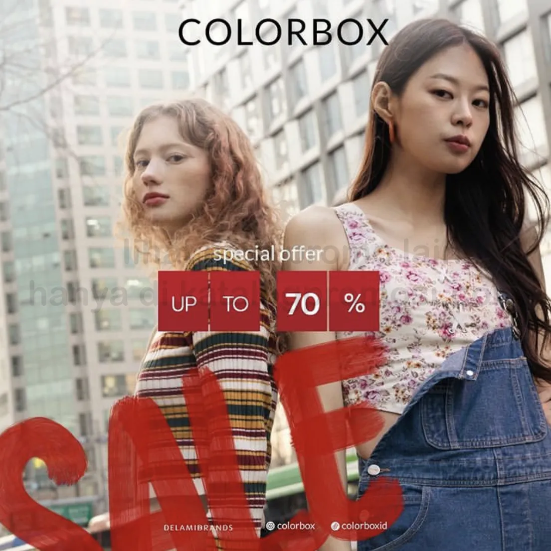 Promo COLORBOX SALE up to 70% off