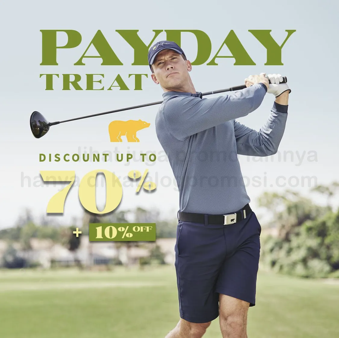 Promo Jack Nicklaus PAYDAY TREAT - Discount Up To 70% + 10%