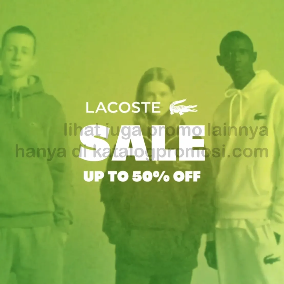 PROMO LACOSTE END OF SEASON SALE up to 50%