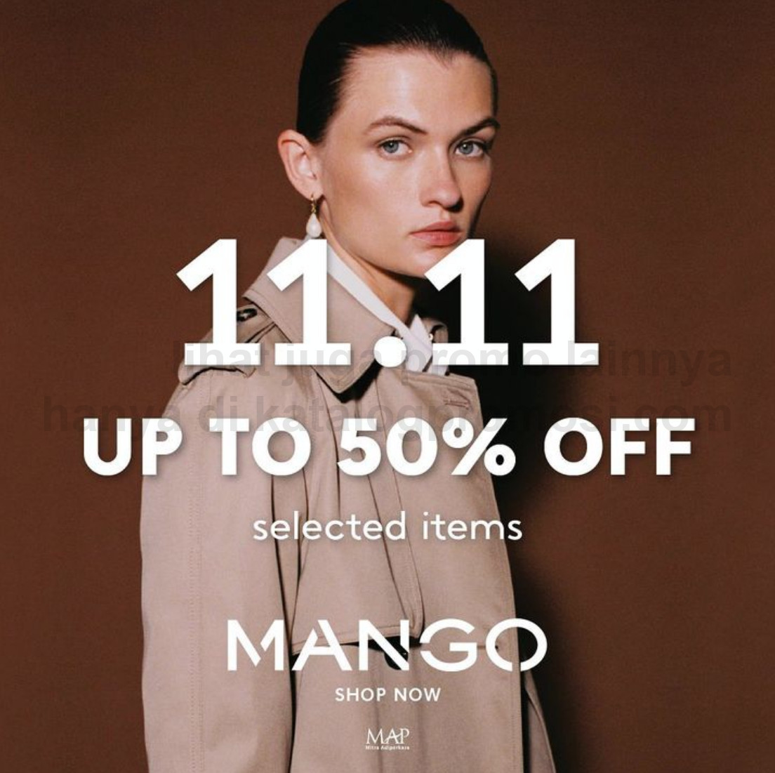 PROMO MANGO Celebrate 11.11 - DISCOUNT up to 50% OFF + EXTRA 10% OFF