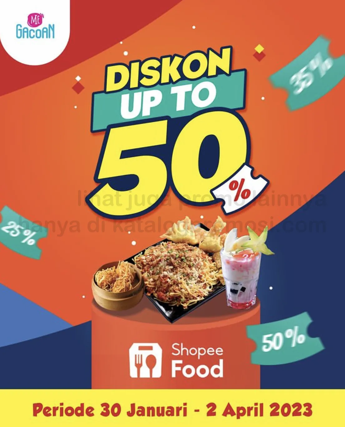Promo MIE GACOAN DISKON HINGGA 50% untuk pemesanan via SHOPEEFOOD