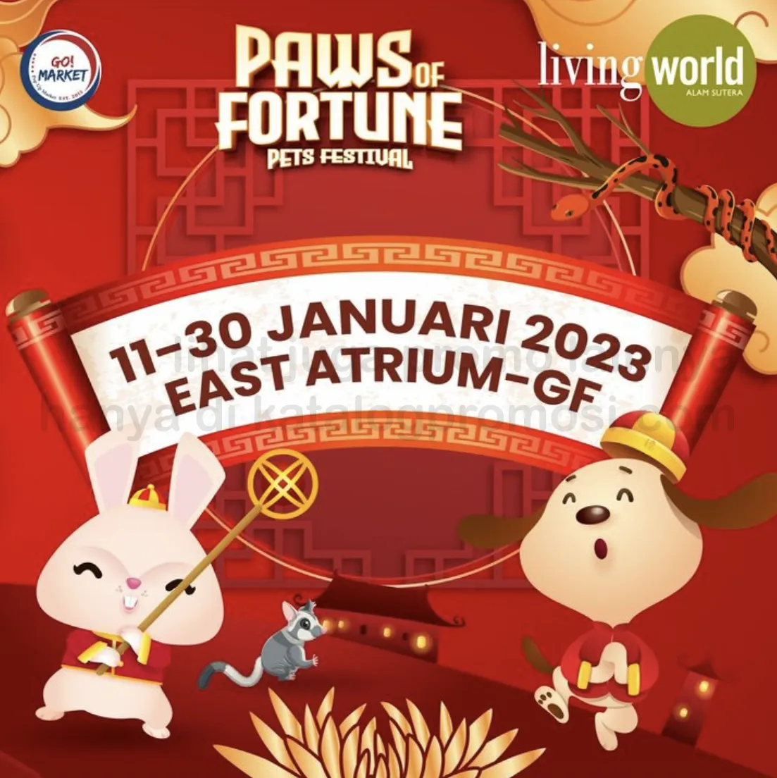 LIVING WORLD ALAM SUTERA present Paws of Fortune Pets Festival