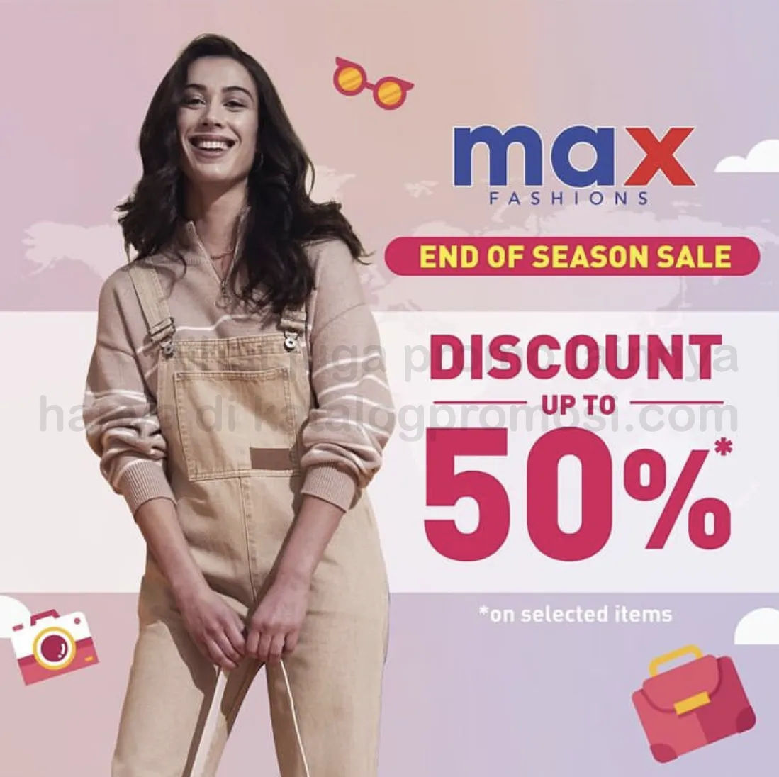 Promo MAX FASHIONS End Of Season SALE! Discount up to 50% off