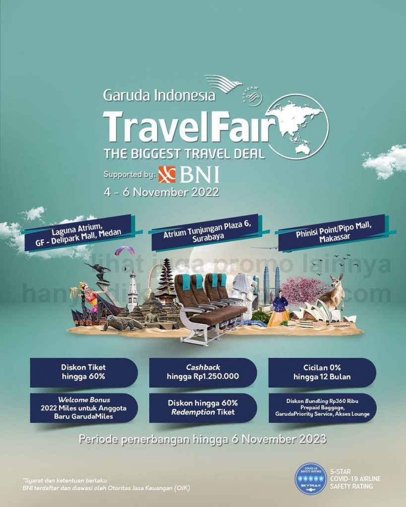 garuda travel fair 2022 surabaya