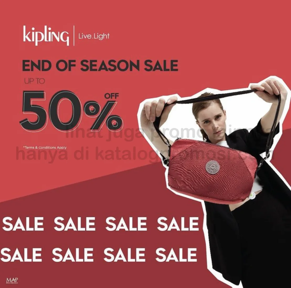 Promo KIPLING End Of Season Sale Discount Up To 50% Off*