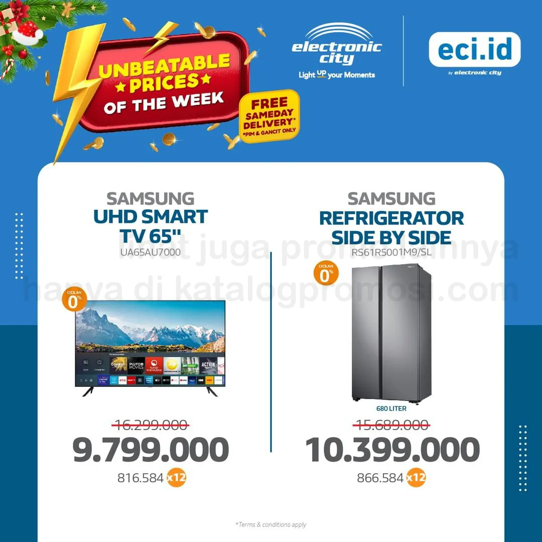 ELECTRONIC CITY Promo HOT DEAL OF THE WEEK PERIODE 02-08 Desember 2022