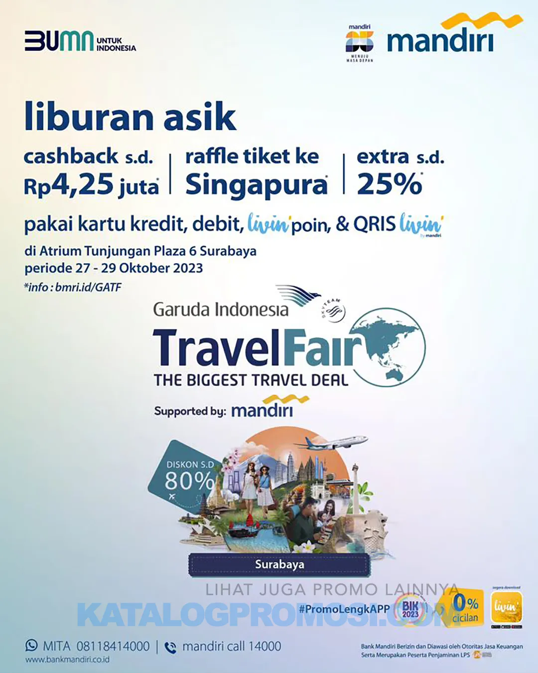 Garuda Indonesia Travel Fair 2023 SURABAYA