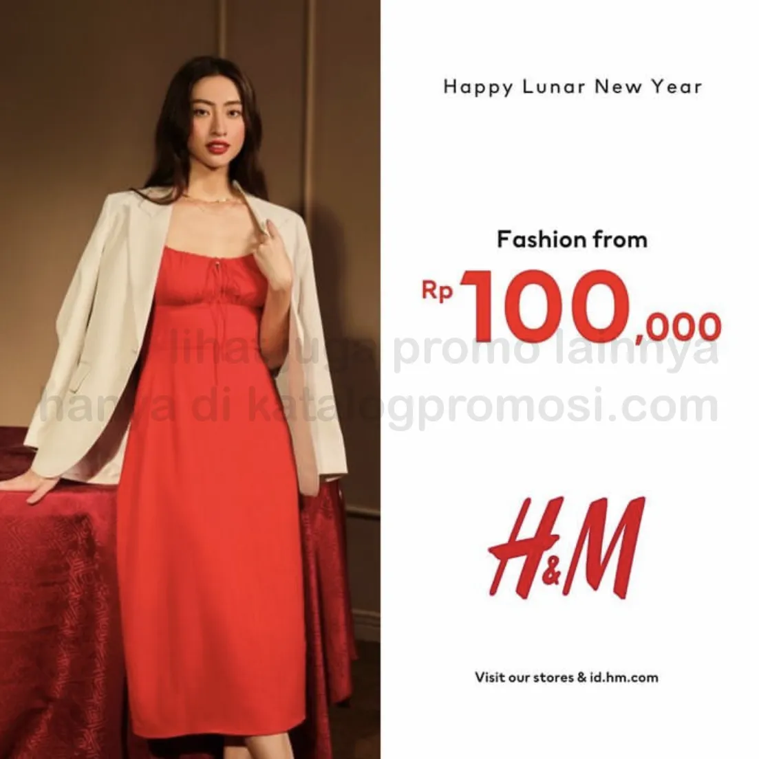Promo H&M Happy Lunar New Year Special - start from Rp 100.000