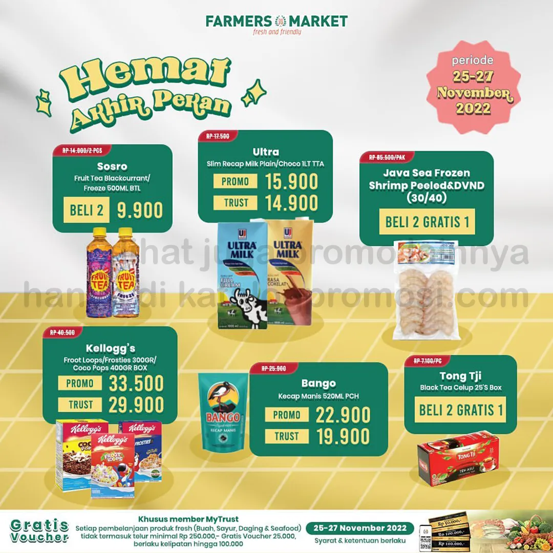 Katalog Promo JSM Farmers Market khusus Weekend | 25-27 NOVEMBER 2022