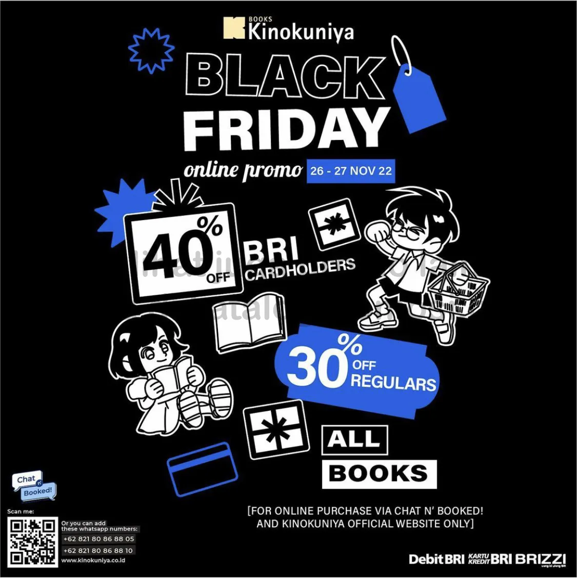 Promo KINOKUNIYA BLACK FRIDAY ONLINE SALE - DISKON hingga 40%