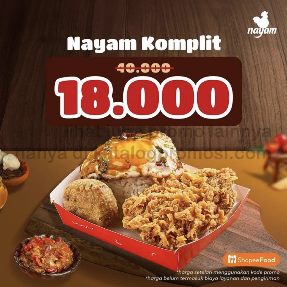 NAYAM Promo HARGA SPESIAL Naga Komplit cuma Rp 18.000 khusus pemesanan via SHOPEEFOOD