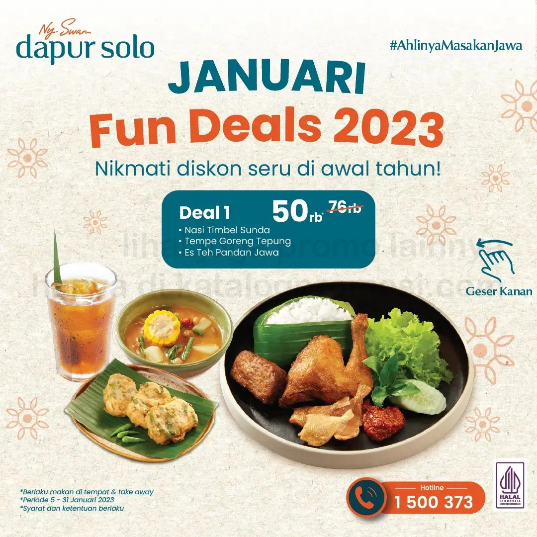 Promo DAPUR SOLO Paket Januari Fun Deals mulai dari 45RIBUAN