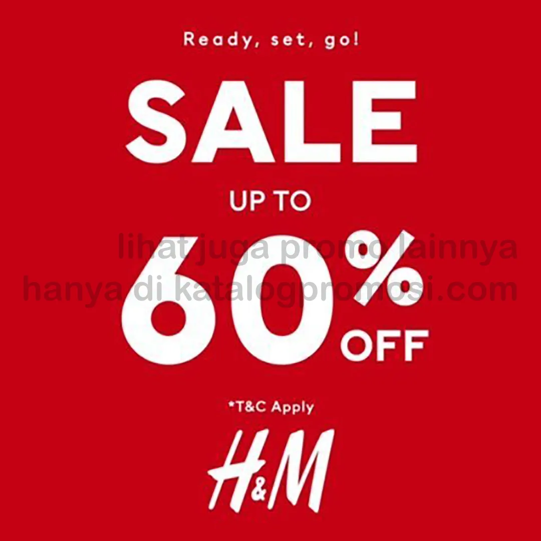 Promo H&M SALE - DISCOUNT up to 60% off