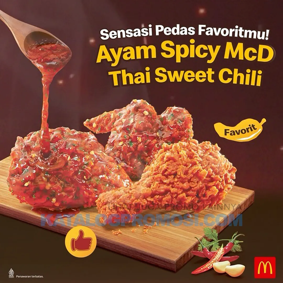 Ayam Spicy McD Thai Sweet Chili dari McDonald’s