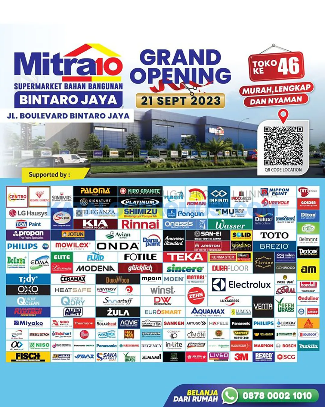 Promo Grand Opening Mitra10 Bintaro Jaya