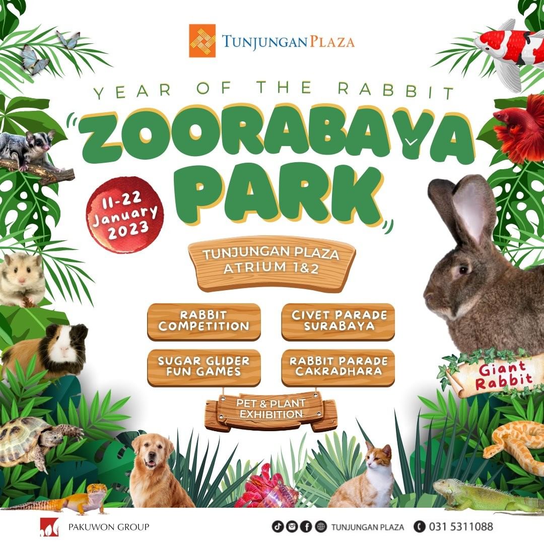 Tunjungan Plaza present Zoorabaya Park
