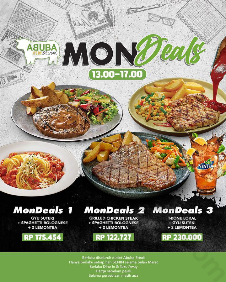 Promo Abuba Steak MARET 2023 | Katalogpromosi.com