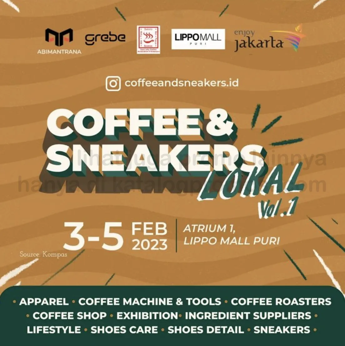 Coffee and Sneakers Lokal Vol. 1 di LIPPO MALL PURI
